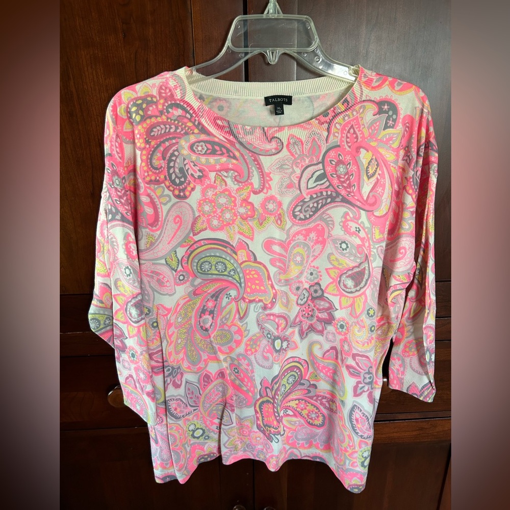 3/4 sleeve sweater